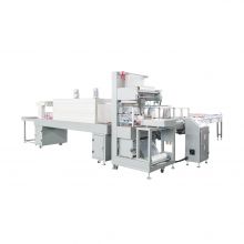 Automatic High Speed Linear PE Film Shrink Sleeve Wrapping Packaging Machine
