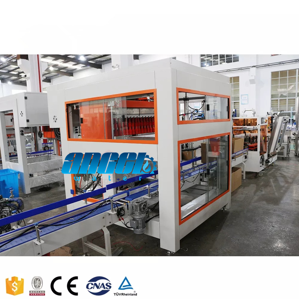 Pick Up And Place Bottle Grab Type Automatic Carton Packing Machin